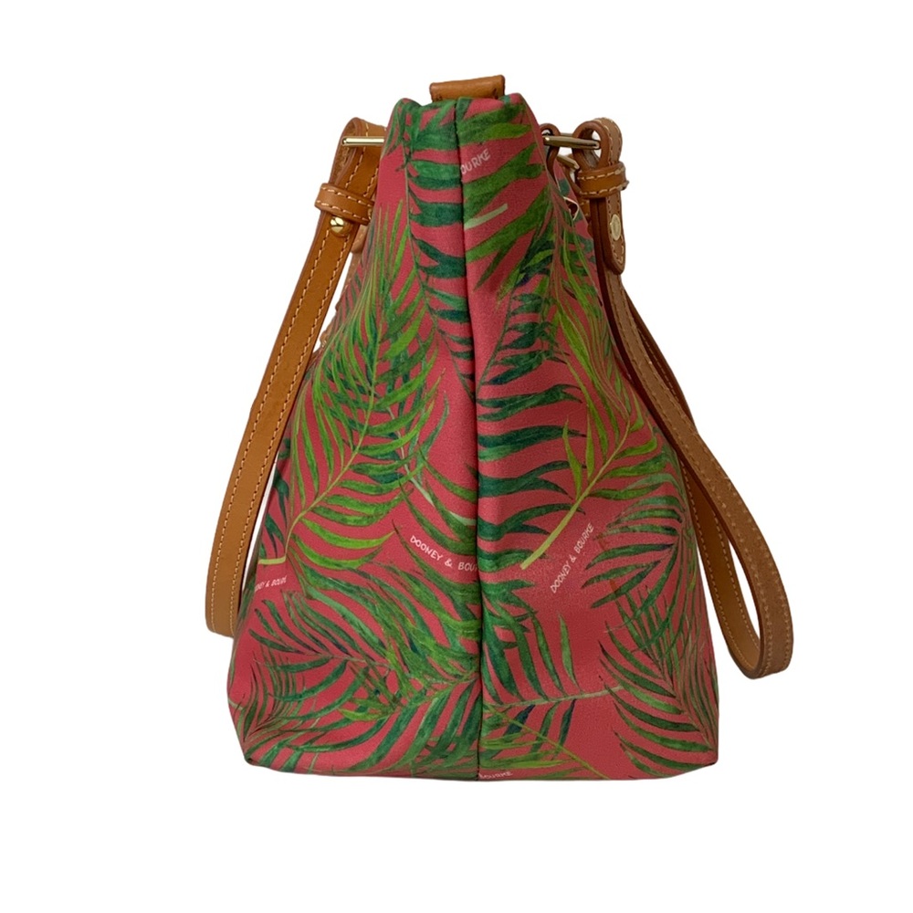 Dooney & Bourke Nylon Pink Siesta Key Devon Tote - Picture 6 of 16